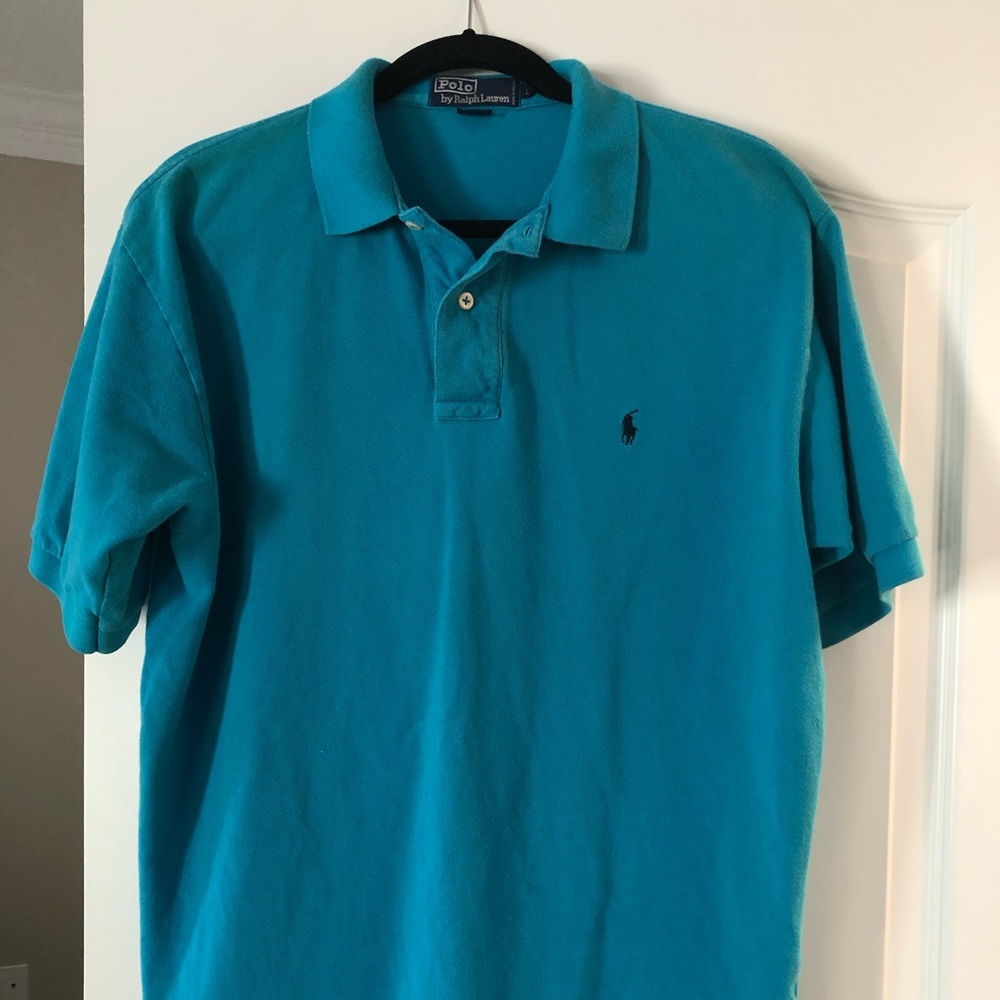 Mens Ralph Lauren Polo knit Shirt, L/ Final Price/